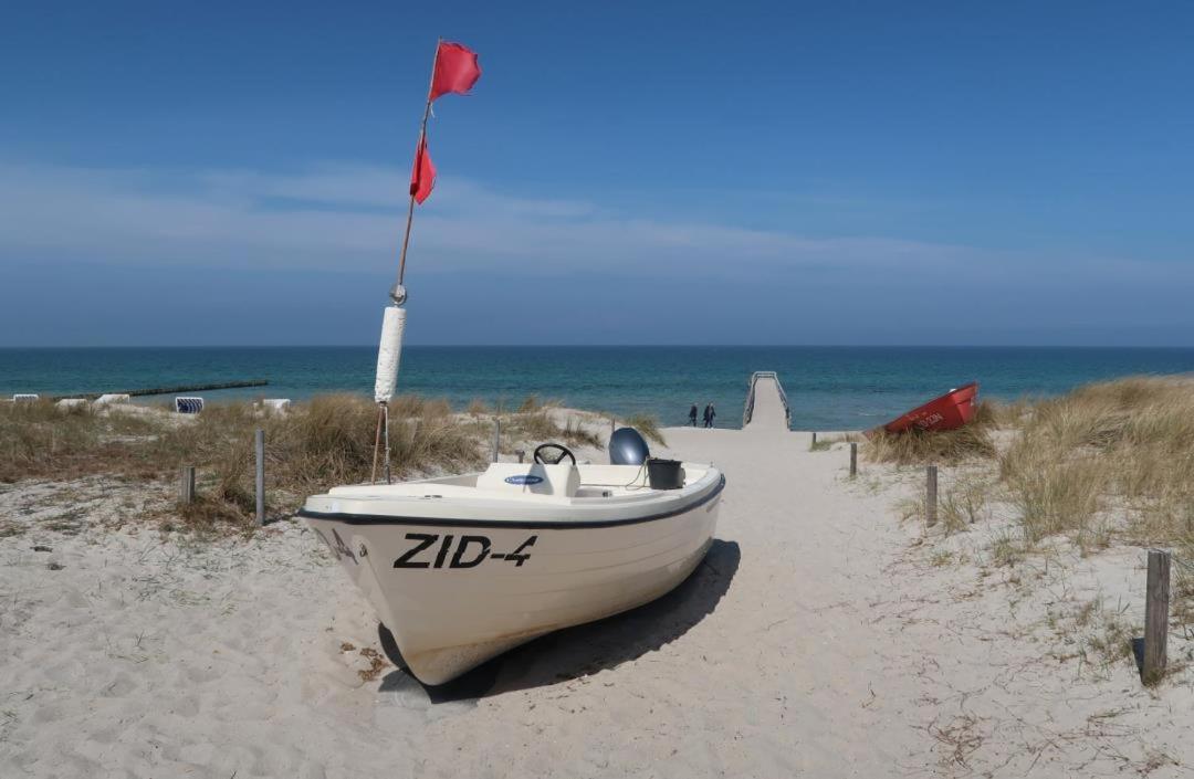 Wohnung 9 Meer-Ruhe Im Haus Stranddistel Komfortable Ferienwohnung Im 1 Og Fuer 4 Personen In Zingst Exteriér fotografie